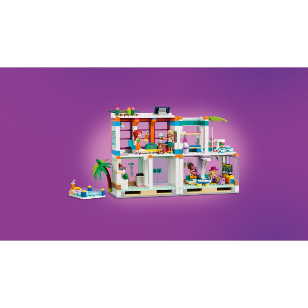 LEGO® Friends atostogų namelis paplūdimyje 41709