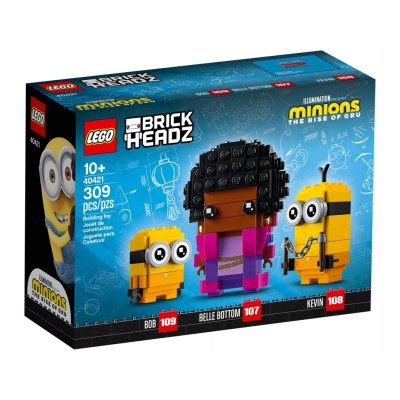 EGO® BrickHeadz™ Belle Bottom, Kevin ir Bob 40421