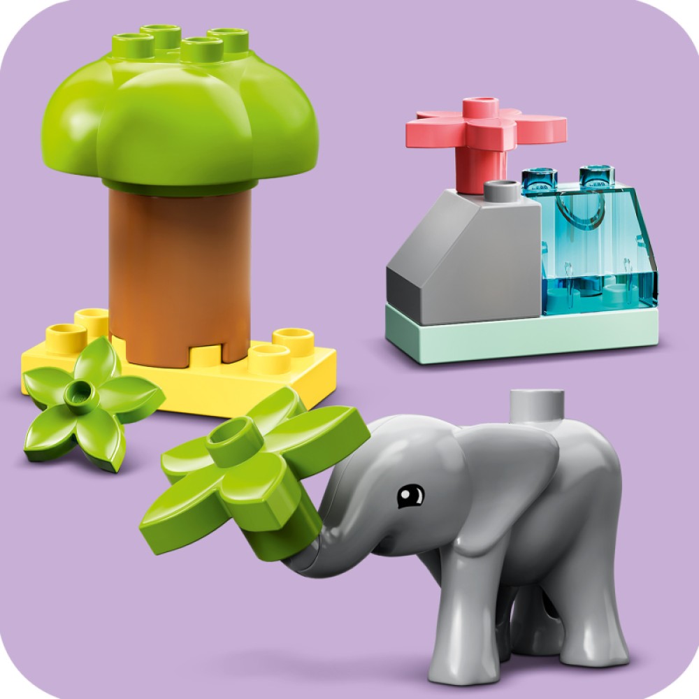 LEGO® DUPLO® Laukiniai Afrikos gyvūnai 10971