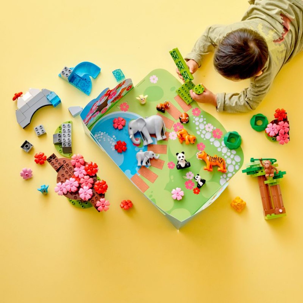 LEGO® DUPLO® Laukiniai Azijos gyvūnai 10974