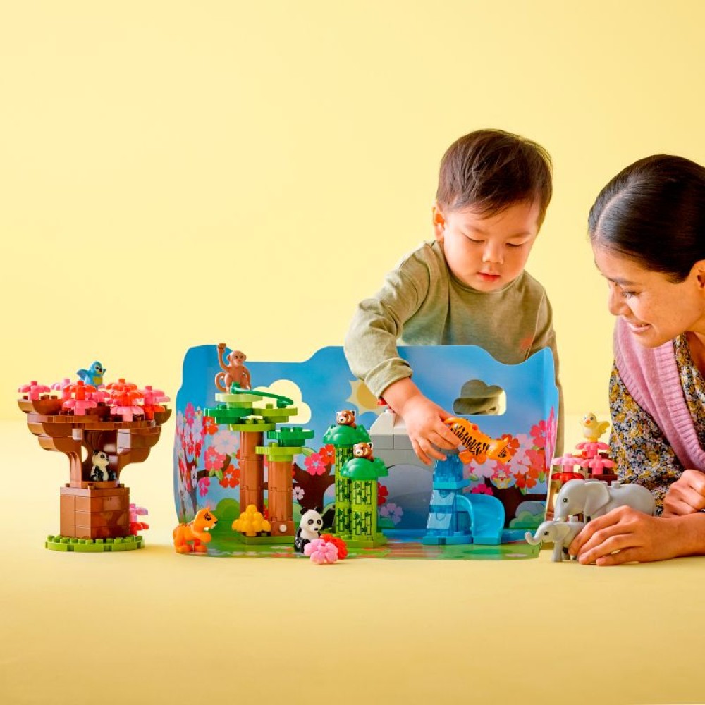  LEGO® DUPLO® Laukiniai Azijos gyvūnai 10974