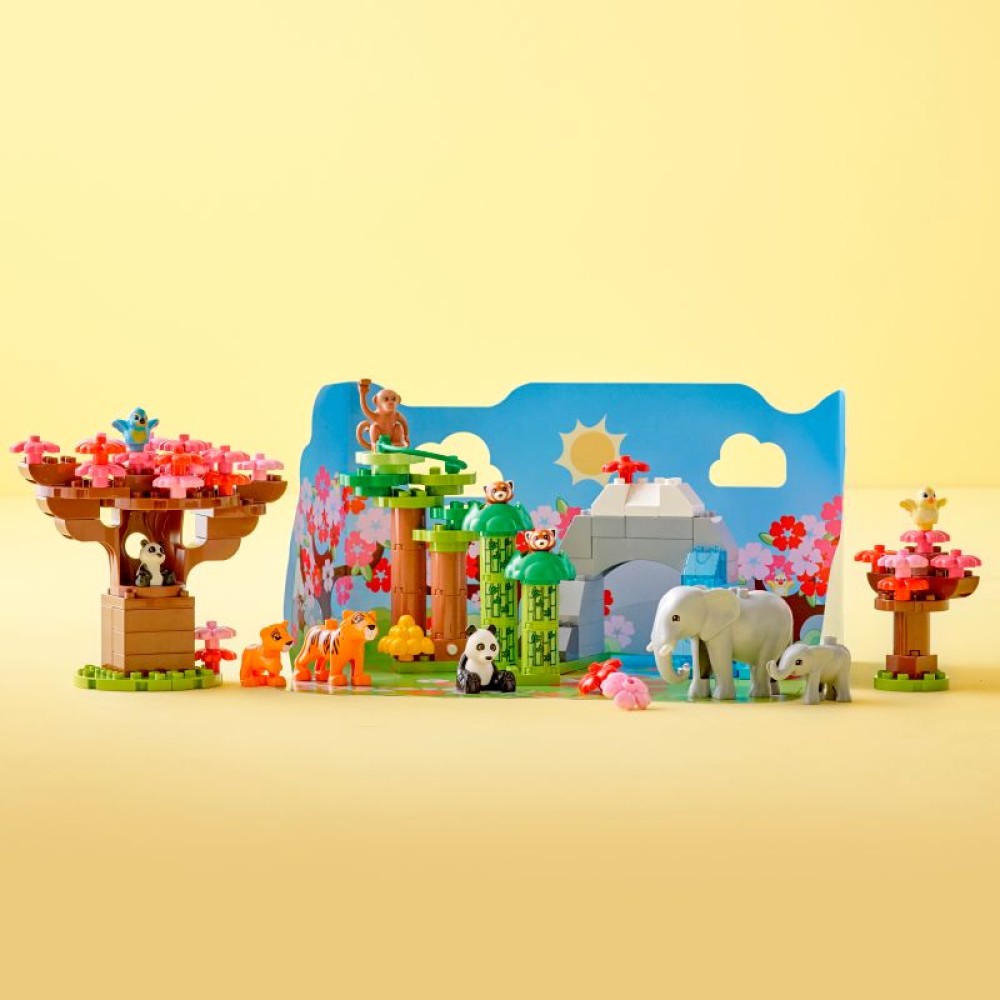  LEGO® DUPLO® Laukiniai Azijos gyvūnai 10974