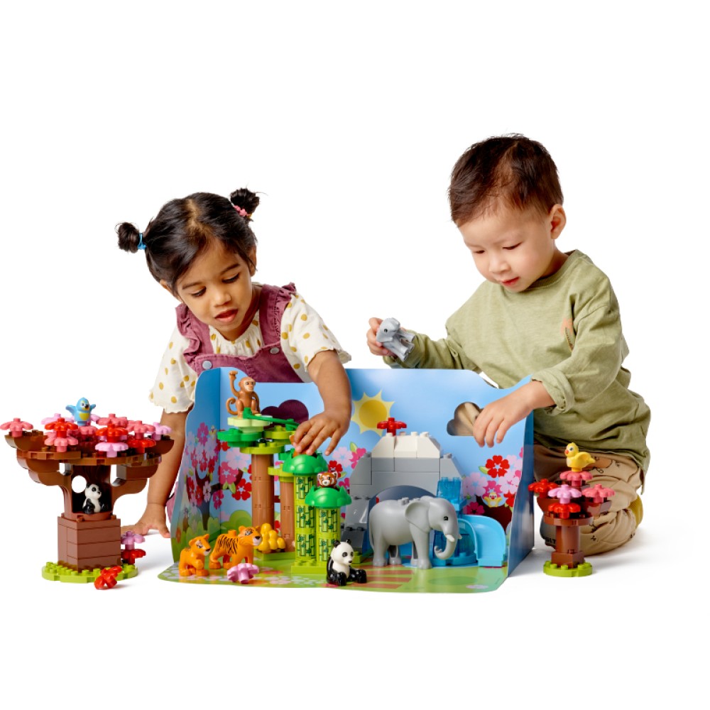  LEGO® DUPLO® Laukiniai Azijos gyvūnai 10974