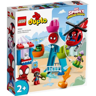 LEGO® DUPLO® Marvel Žmogus voras ir draugai: atrakcionų nuotykiai 10963