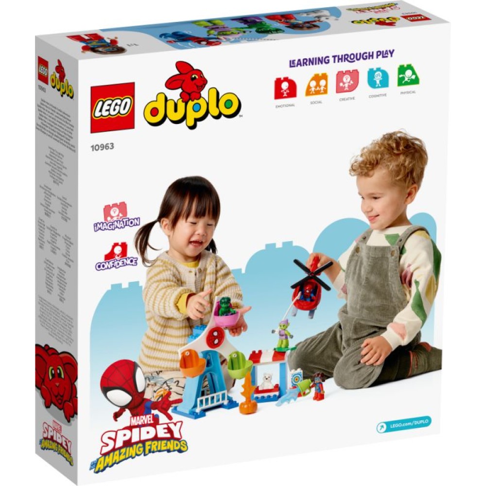 LEGO® DUPLO® Marvel Žmogus voras ir draugai: atrakcionų nuotykiai 10963