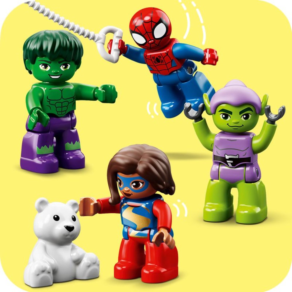 LEGO® DUPLO® Marvel Žmogus voras ir draugai: atrakcionų nuotykiai 10963