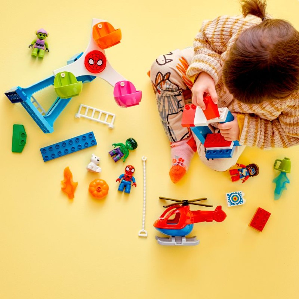 LEGO® DUPLO® Marvel Žmogus voras ir draugai: atrakcionų nuotykiai 10963