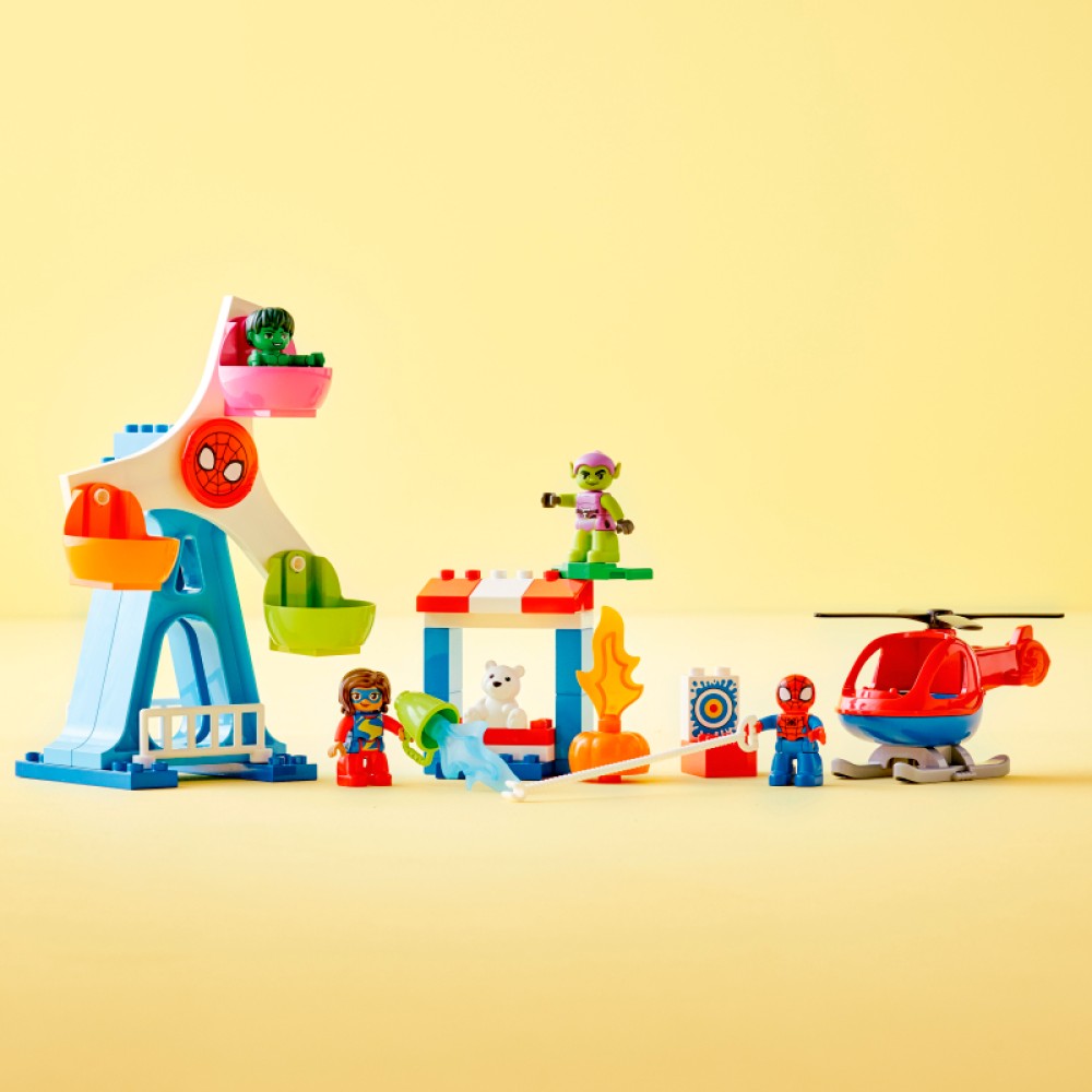 LEGO® DUPLO® Marvel Žmogus voras ir draugai: atrakcionų nuotykiai 10963