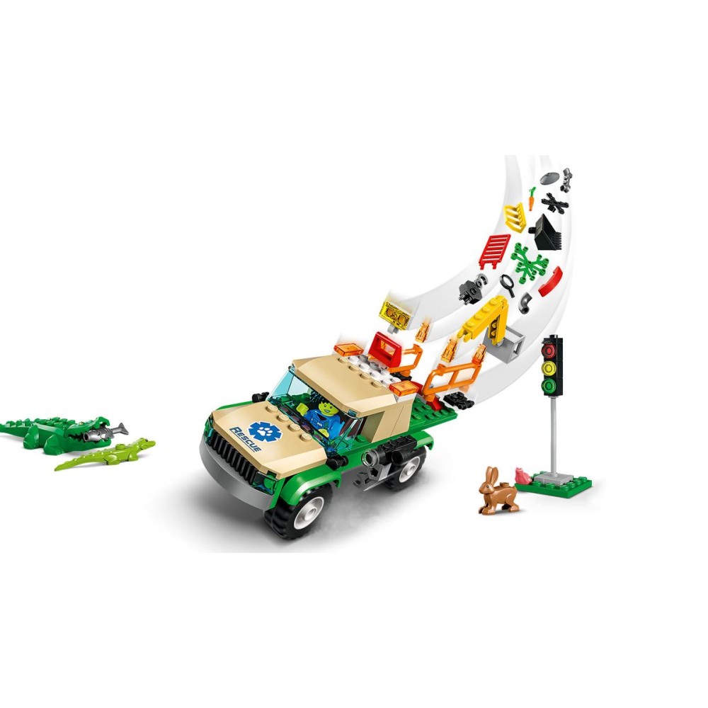 LEGO City Laukinių gyvūnų gelbėjimo misijos 60353