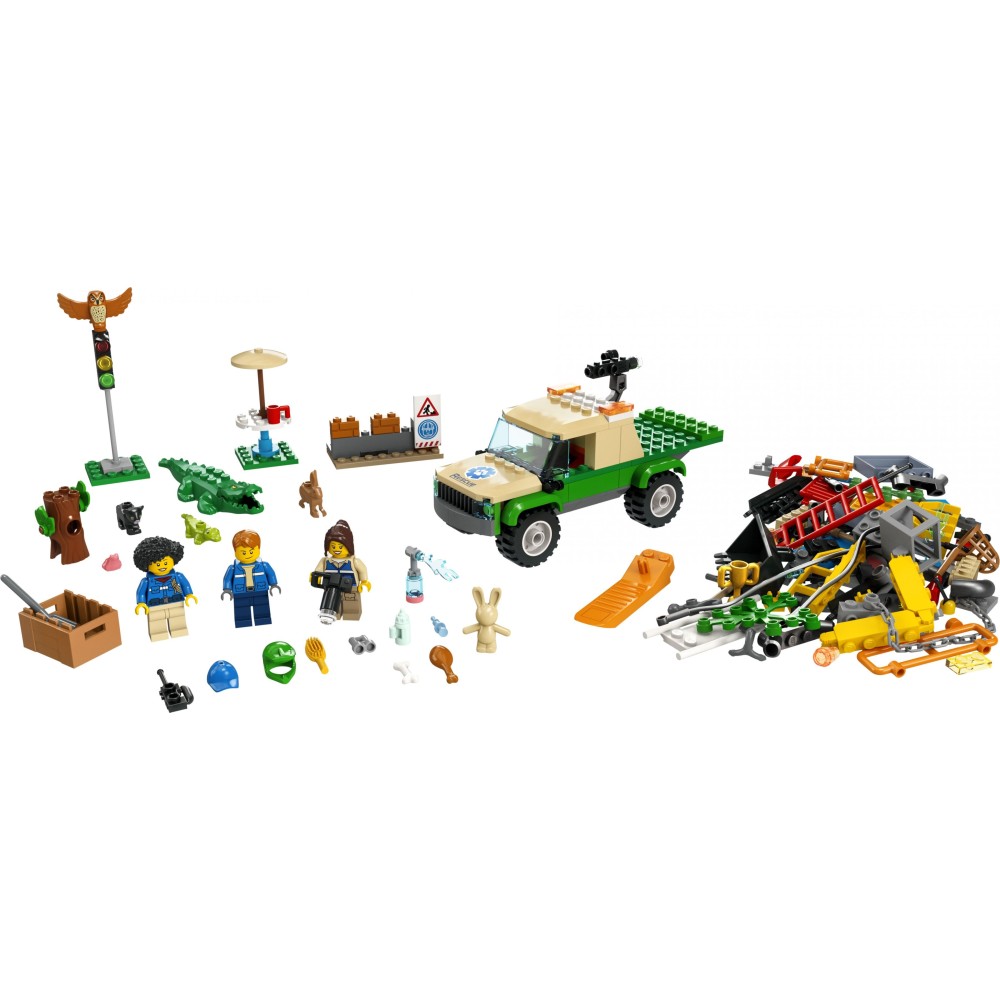 LEGO City Laukinių gyvūnų gelbėjimo misijos 60353