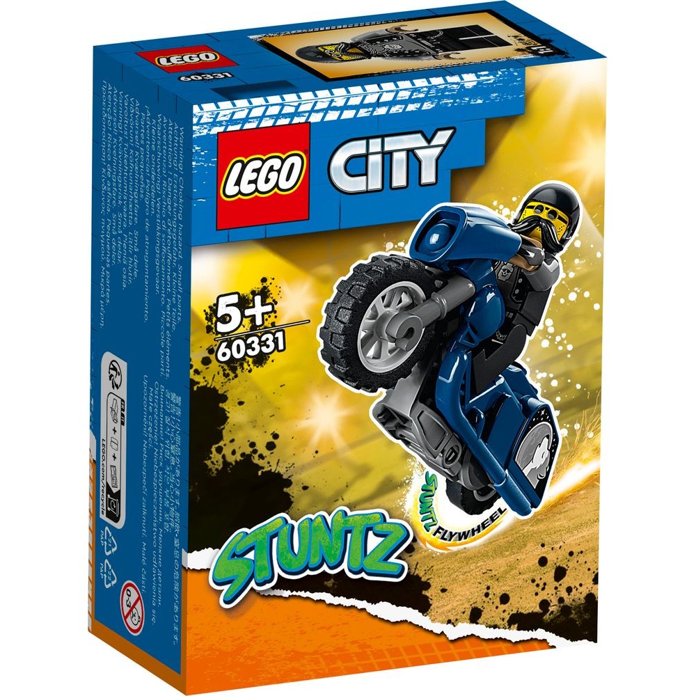  LEGO® City Gastrolių kaskadinio motociklas 60331