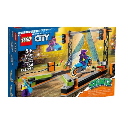 LEGO® City Kaskadininkų iššūkis su kardais 60340