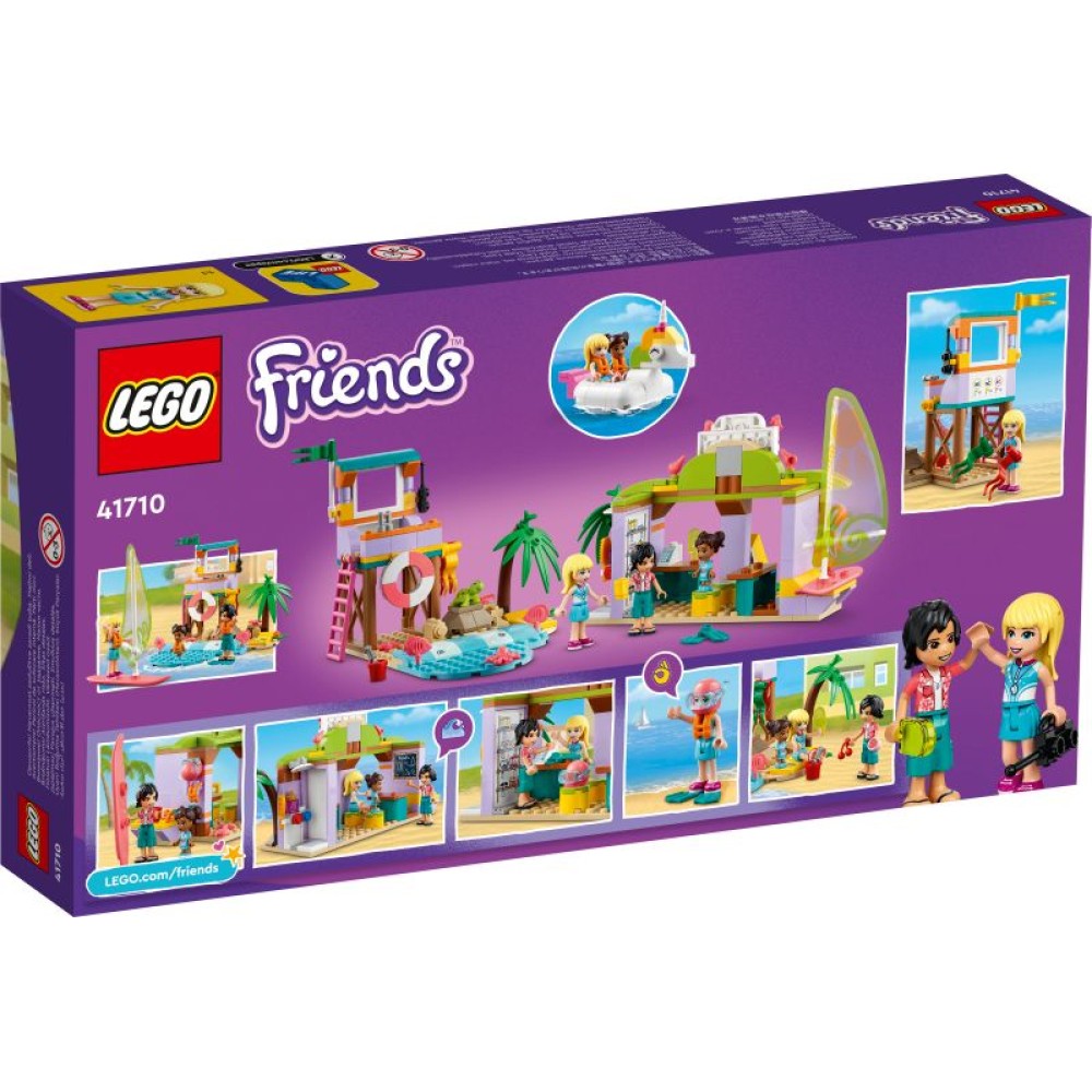 LEGO® Friends Banglentininkų paplūdimio pramogos 41710
