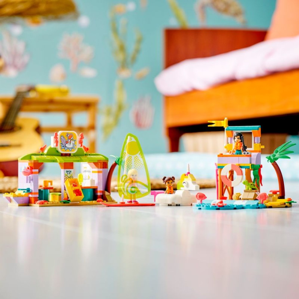 LEGO® Friends Banglentininkų paplūdimio pramogos 41710