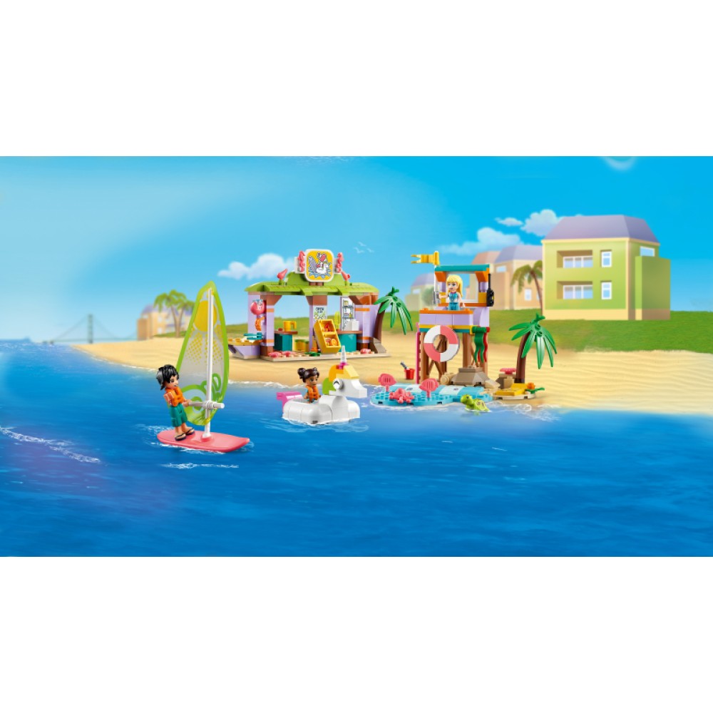LEGO® Friends Banglentininkų paplūdimio pramogos 41710