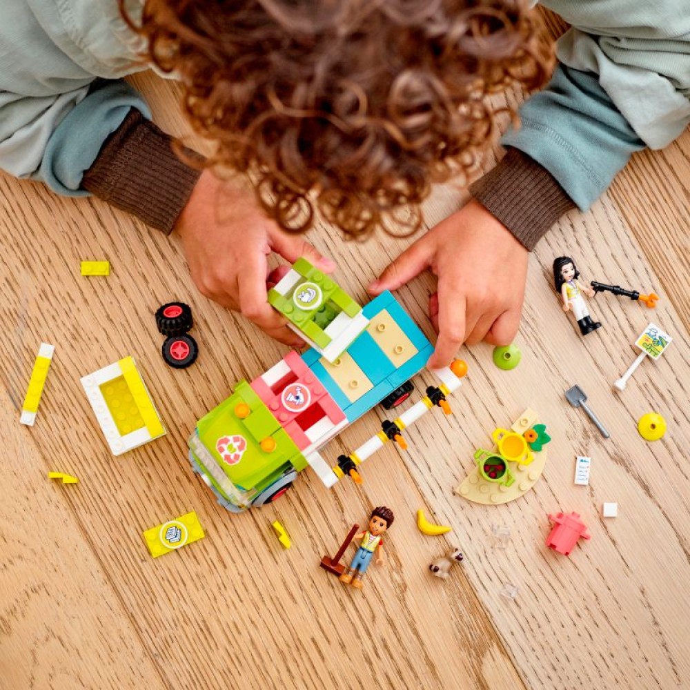 LEGO® Friends šiukšlių perdirbimo sunkvežimio 41712
