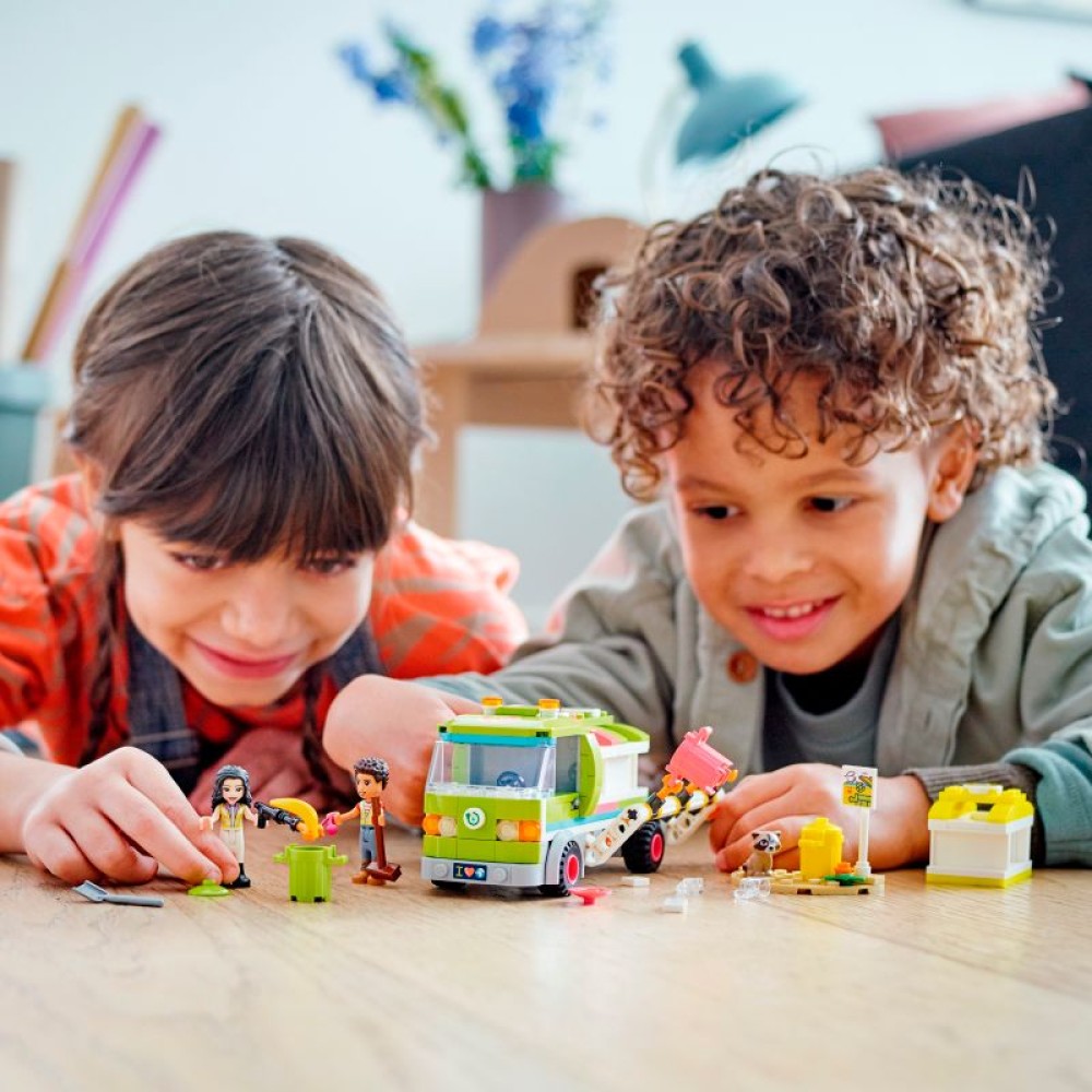 LEGO® Friends šiukšlių perdirbimo sunkvežimio 41712