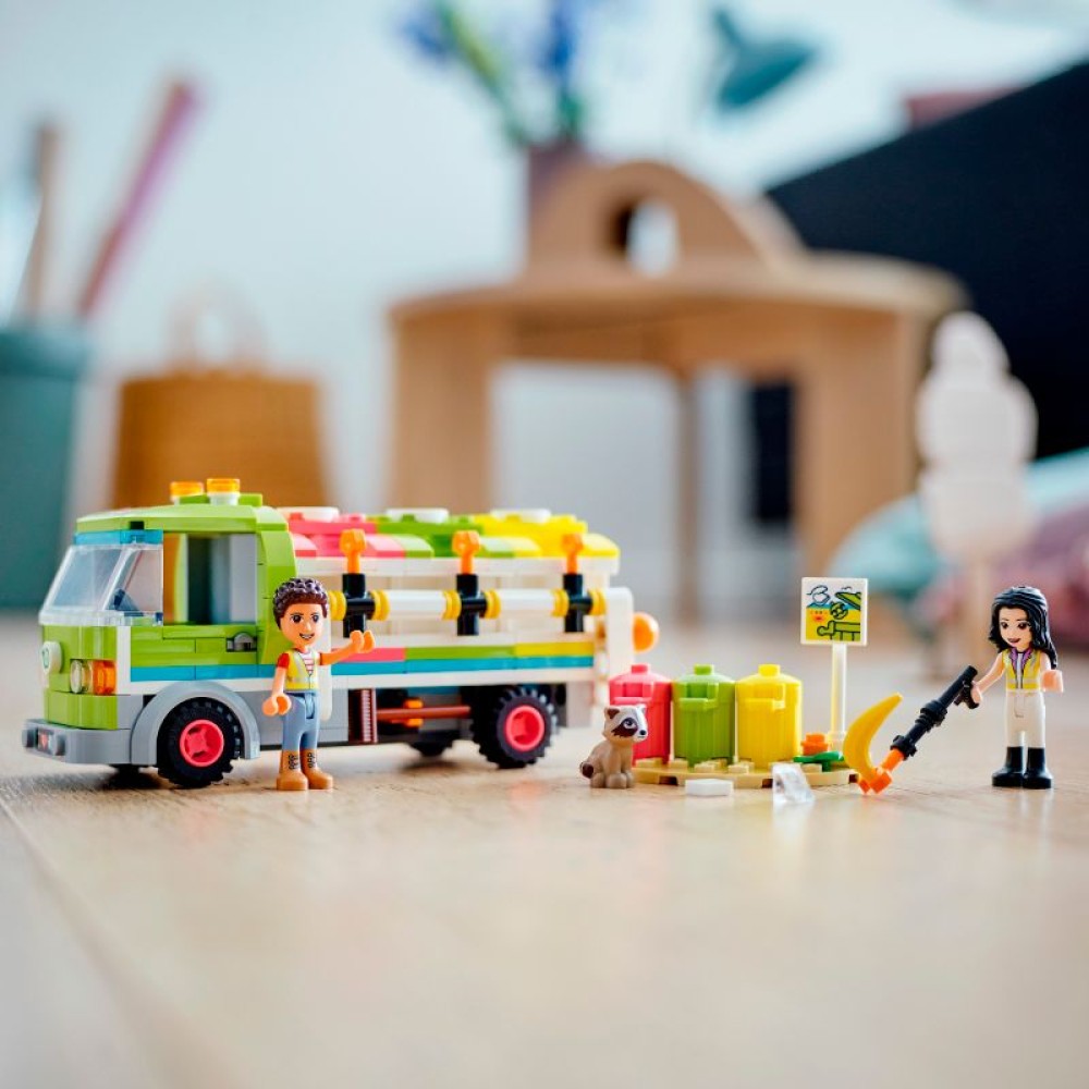 LEGO® Friends šiukšlių perdirbimo sunkvežimio 41712