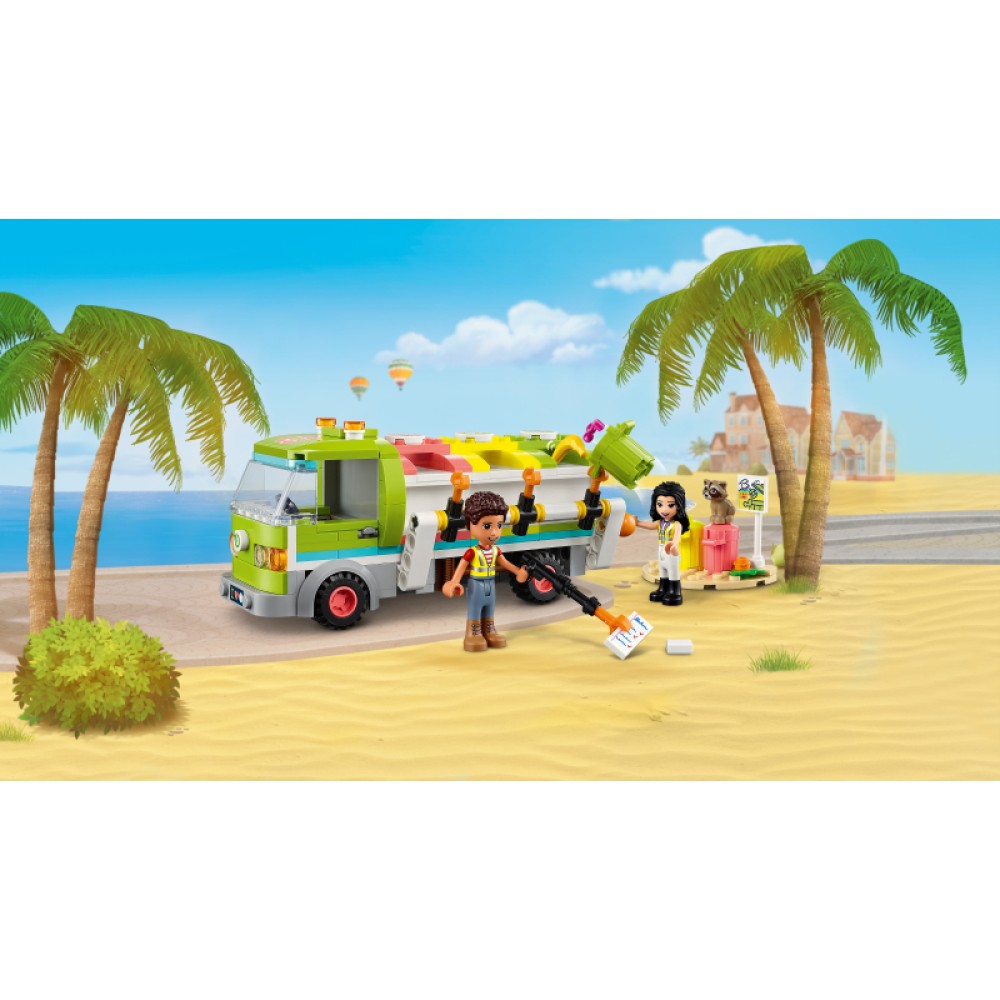 LEGO® Friends šiukšlių perdirbimo sunkvežimio 41712