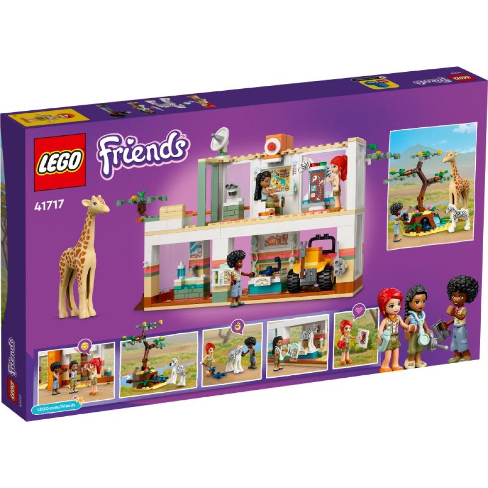LEGO® Friends Mijos laukinės gamtos gelbėjimo misija 41717