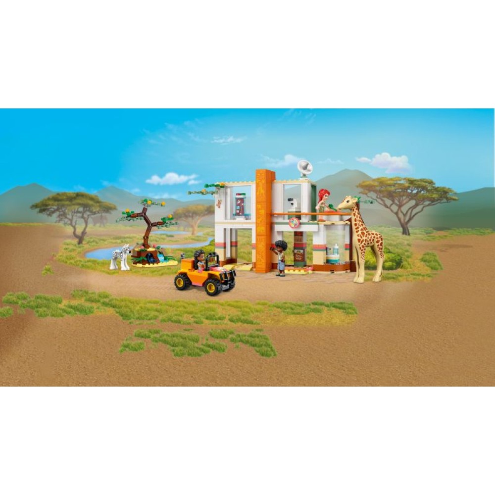 LEGO® Friends Mijos laukinės gamtos gelbėjimo misija 41717