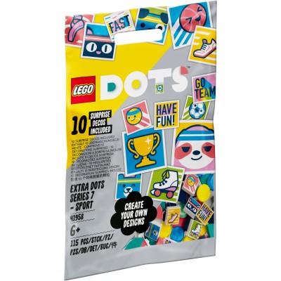  LEGO® DOTS Papildomi DOTS – 7 serija – SPORTAS 41958