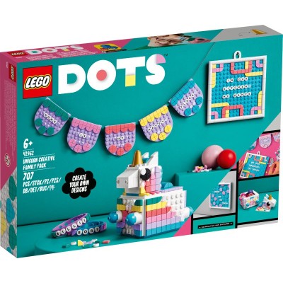  LEGO® DOTS Vienaragio kūrybiška pakuotė visai šeimai 41962