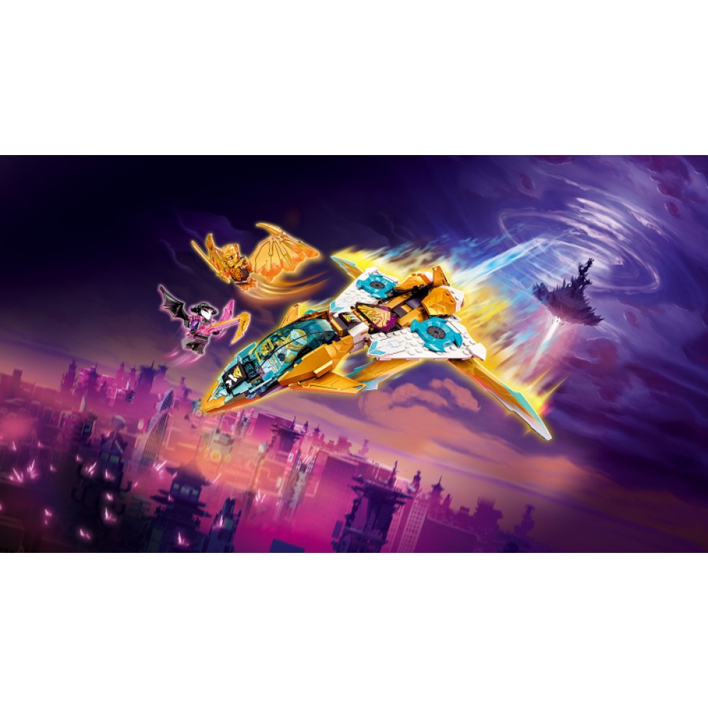 LEGO® NINJAGO Zane auksinio drakono reaktyvinis lėktuvas 71770