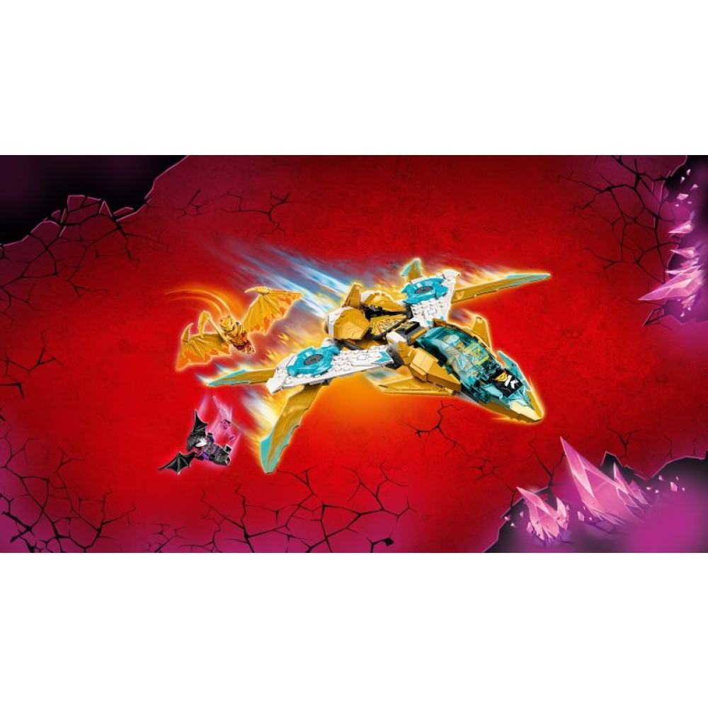 LEGO® NINJAGO Zane auksinio drakono reaktyvinis lėktuvas 71770