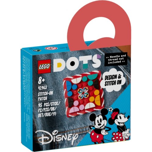 Peliuko Mikio ir Pelytės Minės antsiuvas LEGO® DOTS ǀ Disney 41963