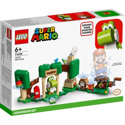  Yoshi dovanų namelio papildomas rinkiniys LEGO® Super Mario™ 71406