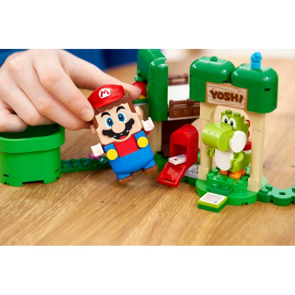 Yoshi dovanų namelio papildomas rinkiniys LEGO® Super Mario™ 71406