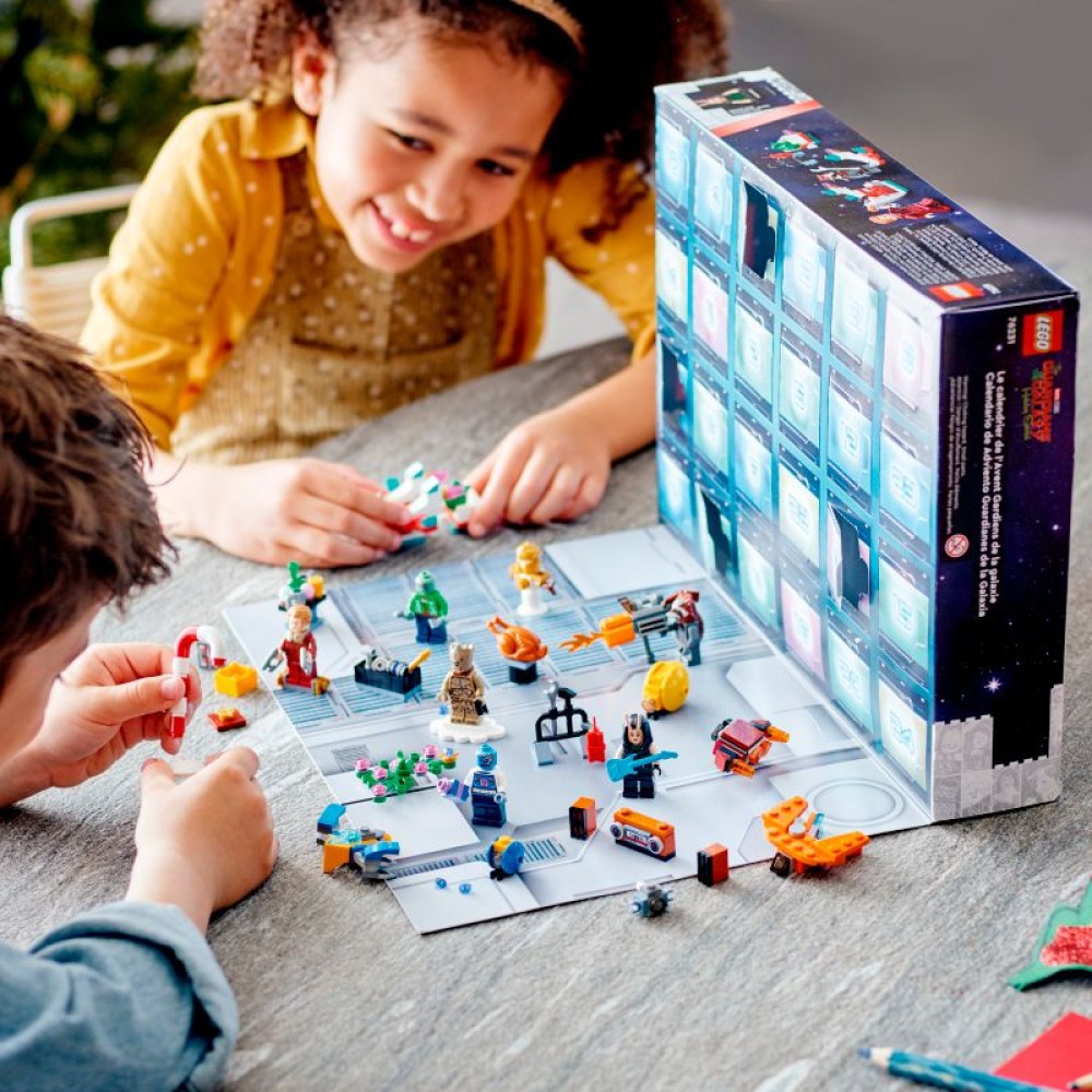 Galaktikos sergėtojų advento kalendorius LEGO® Marvel Studios 76231