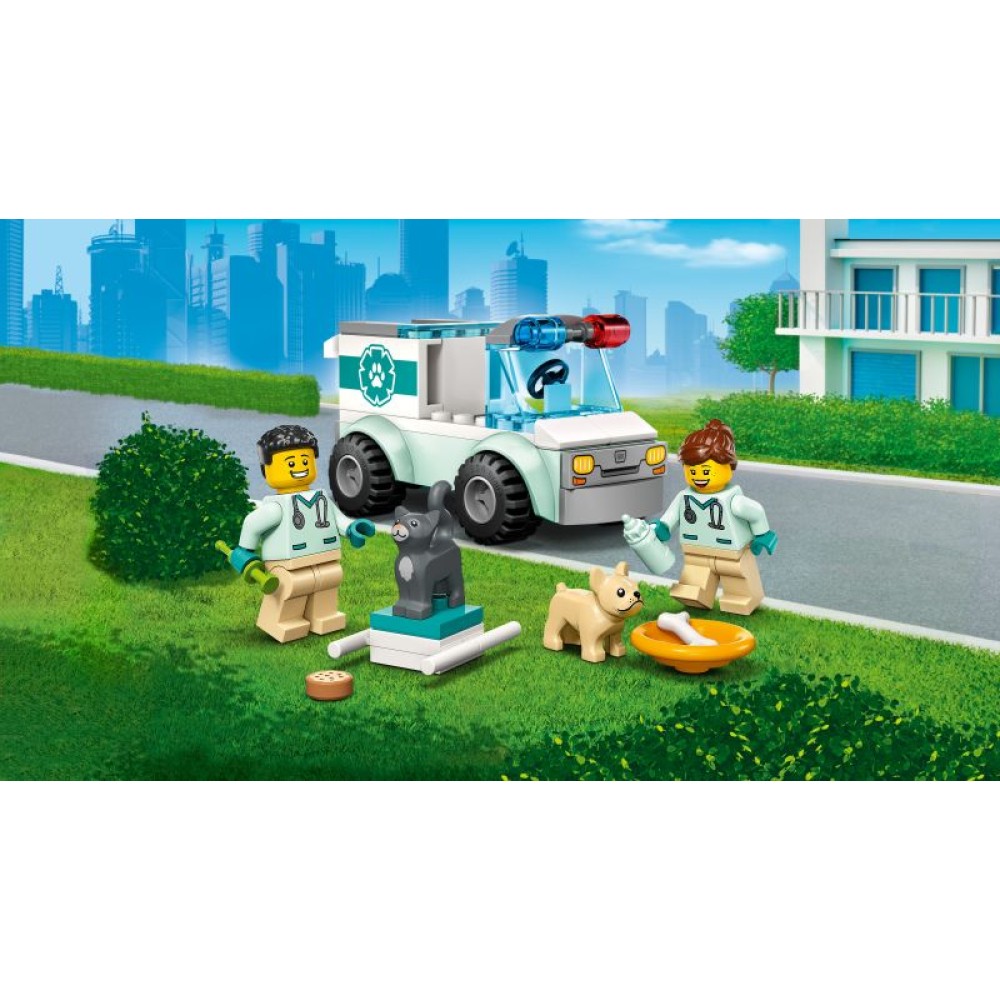  Gyvūnėlių greitosios pagalbos automobilis LEGO® City 60382
