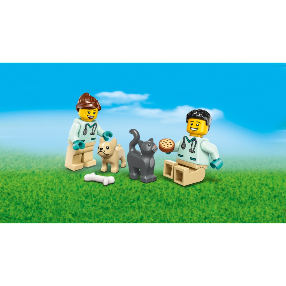  Gyvūnėlių greitosios pagalbos automobilis LEGO® City 60382