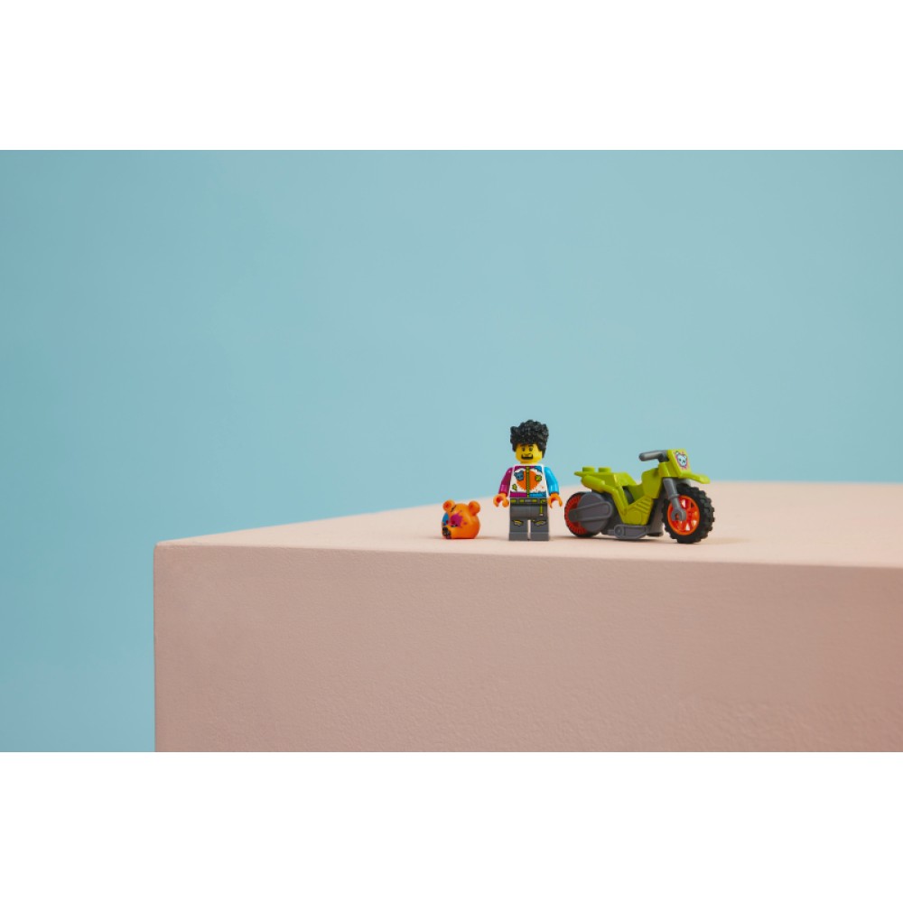 Meškino kaskadinis motociklas LEGO® City 60356