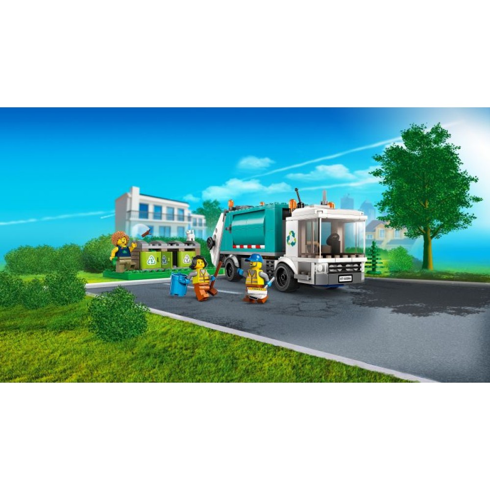 Šiukšlių perdirbimo sunkvežimis LEGO® City 60386