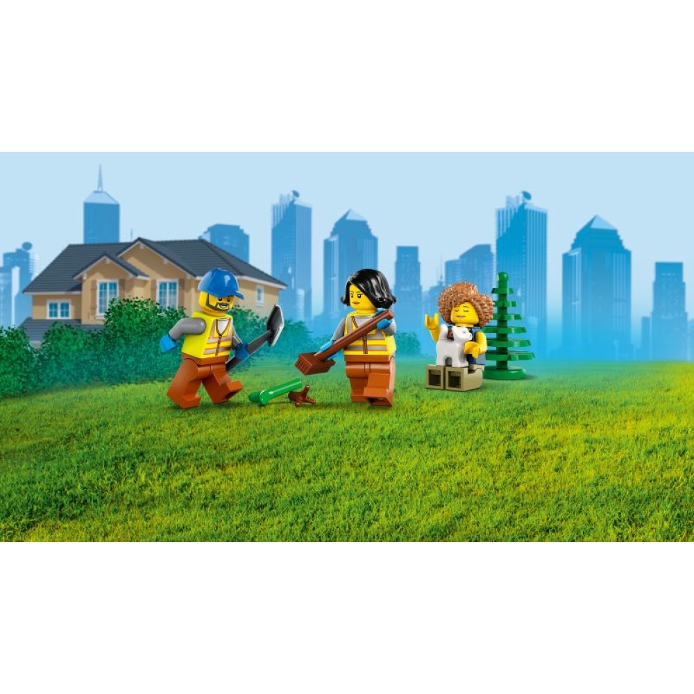 Šiukšlių perdirbimo sunkvežimis LEGO® City 60386