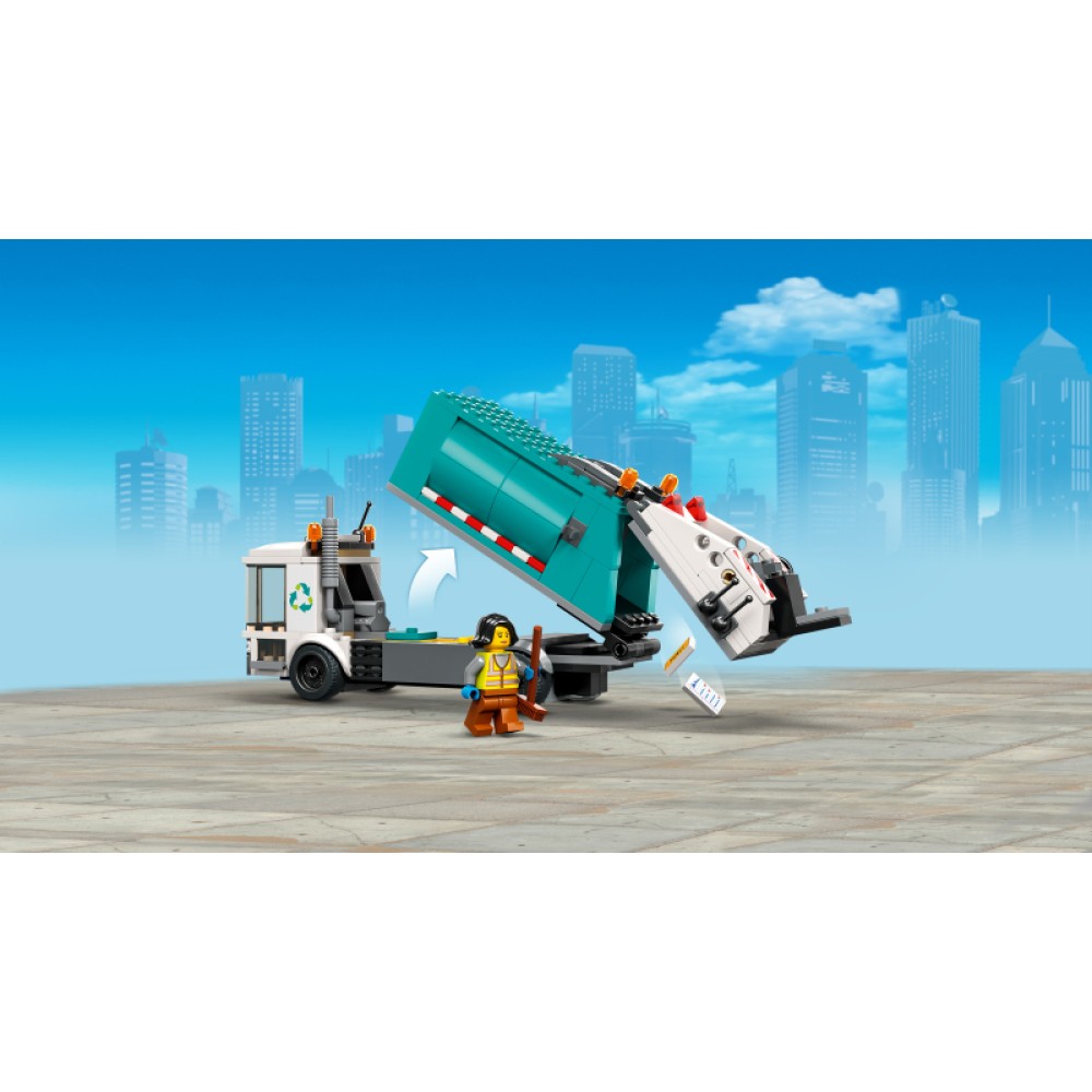 Šiukšlių perdirbimo sunkvežimis LEGO® City 60386