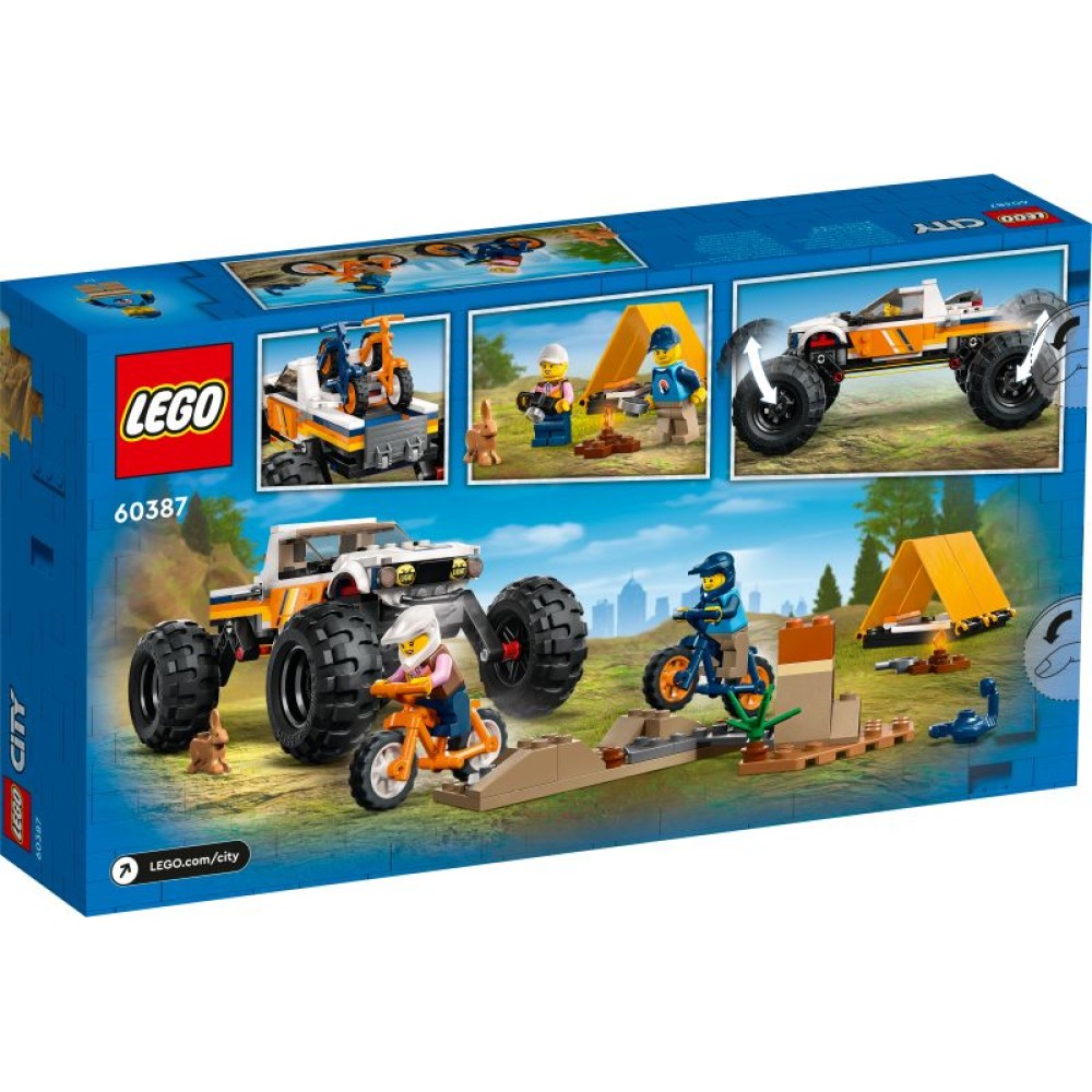 4x4 nuotykiai bekele LEGO® City 60387
