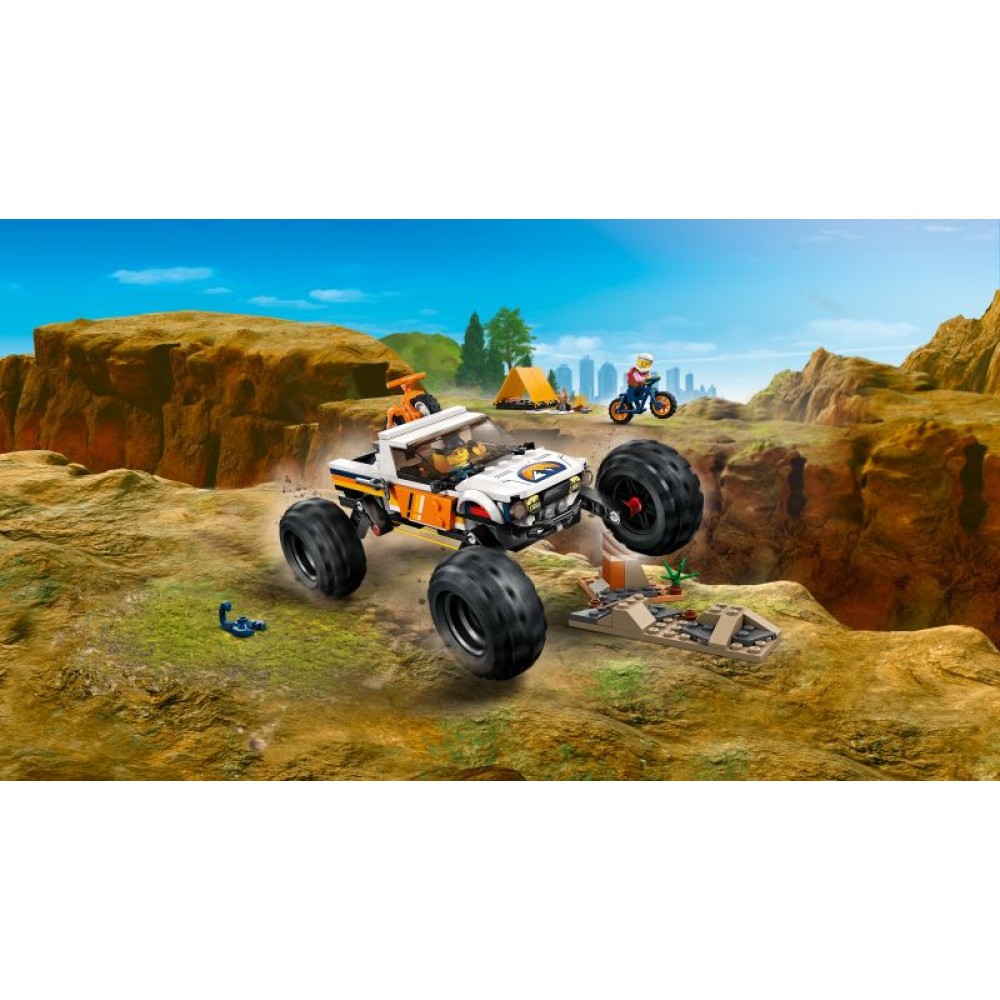 4x4 nuotykiai bekele LEGO® City 60387