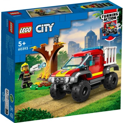 Ugniagesių visureigio pagalbos misija LEGO® City 60393