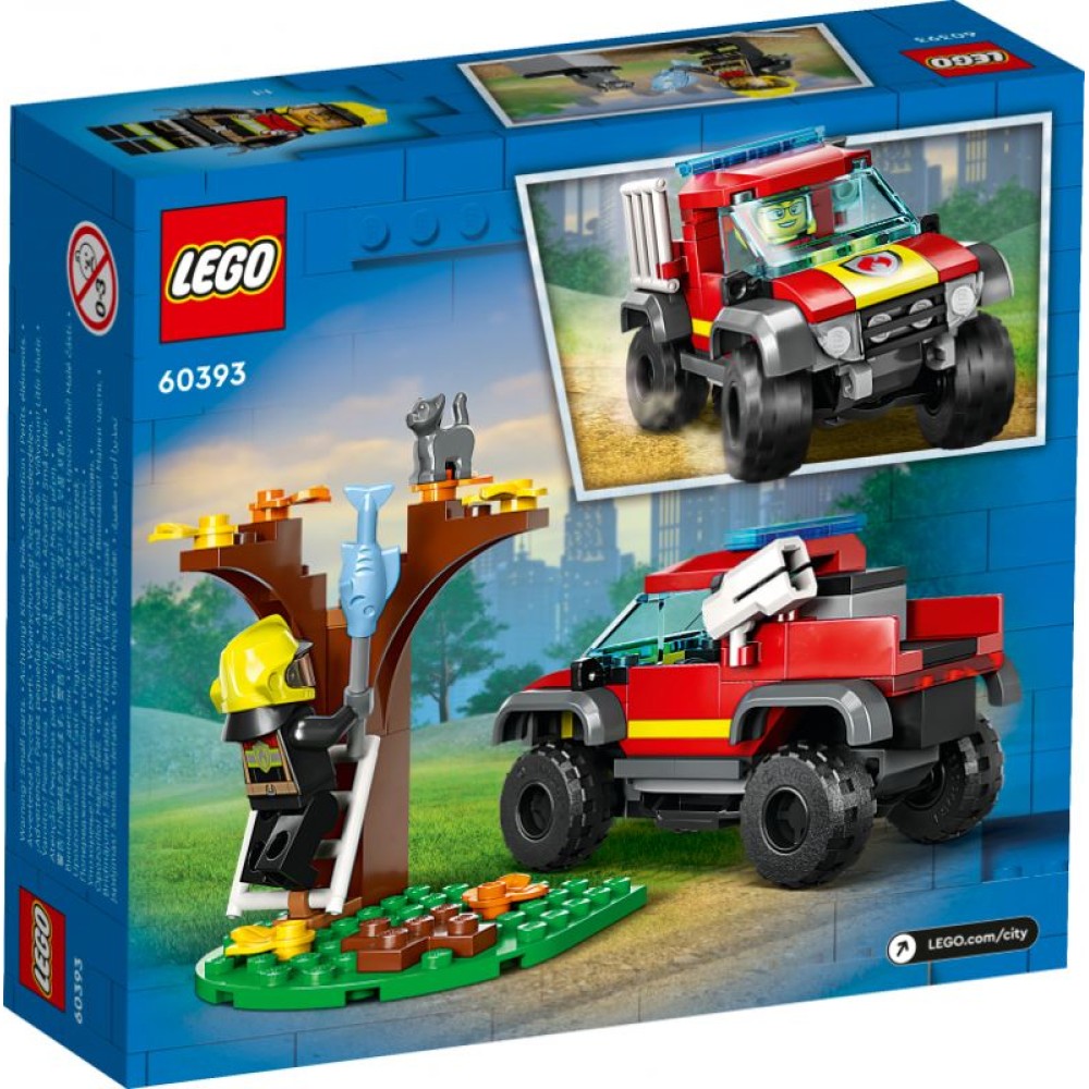 Ugniagesių visureigio pagalbos misija LEGO® City 60393