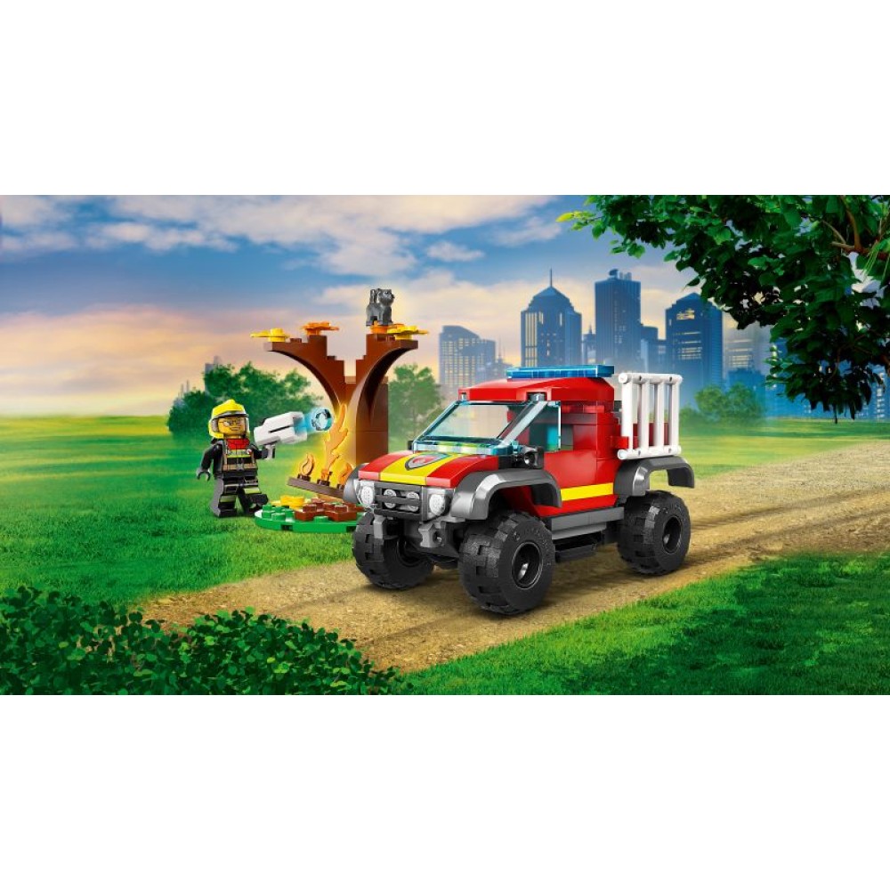 Ugniagesių visureigio pagalbos misija LEGO® City 60393