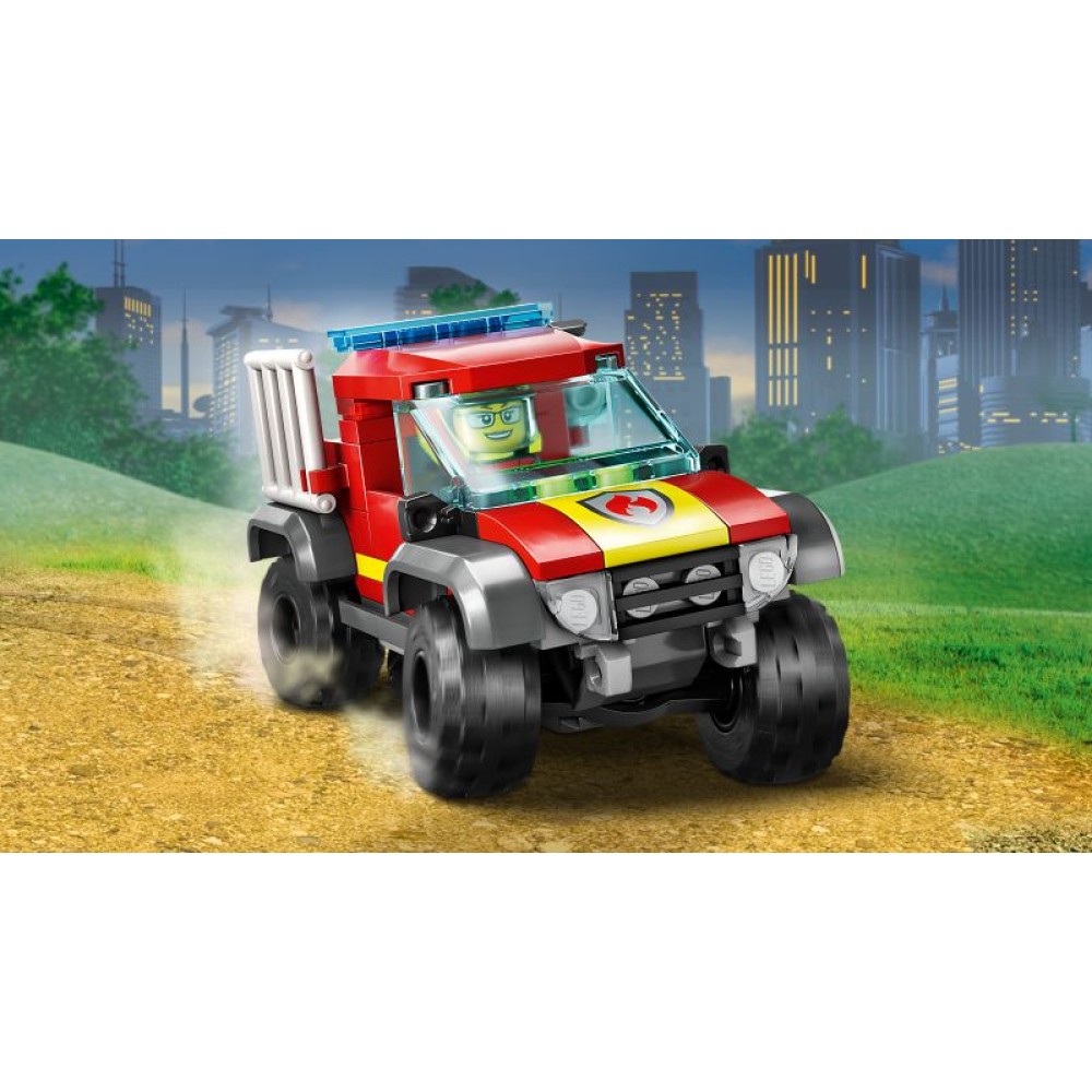 Ugniagesių visureigio pagalbos misija LEGO® City 60393