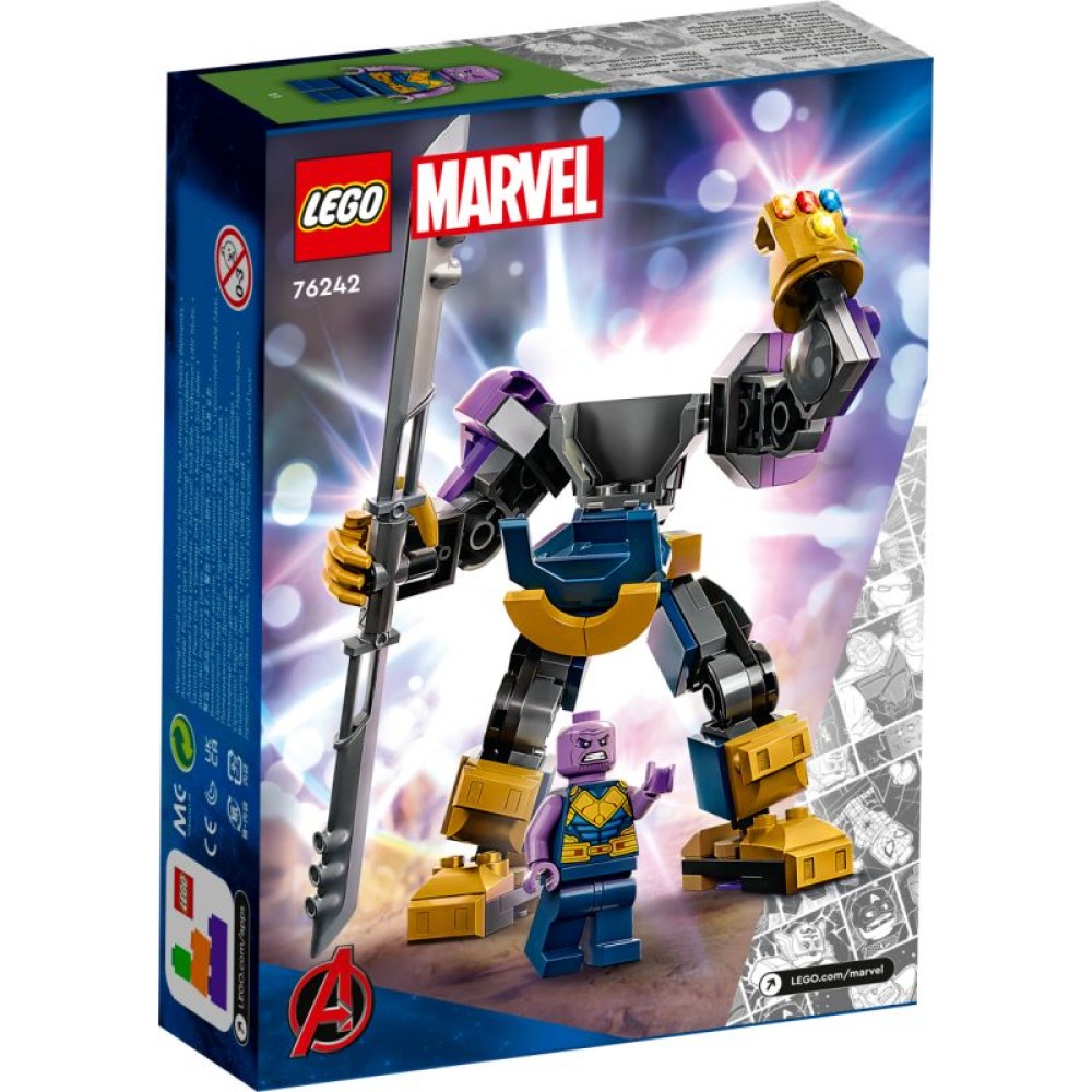Thanos šarvai-robotas LEGO® Marvel 76242