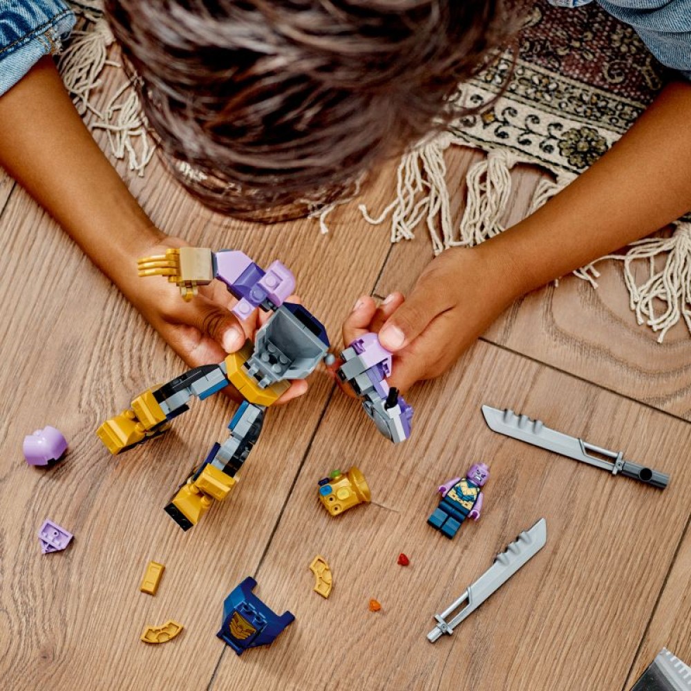 Thanos šarvai-robotas LEGO® Marvel 76242