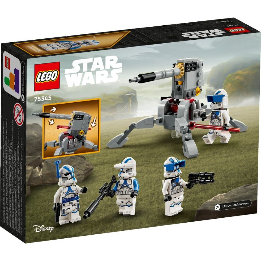 501-ojo būrio klonų karių kovos būrys LEGO® Star Wars™ 75345