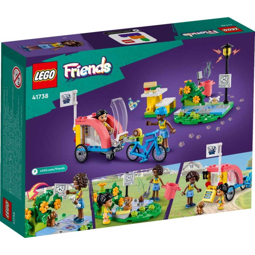 Šunų gelbėjimo dviratis LEGO® Friends 41738