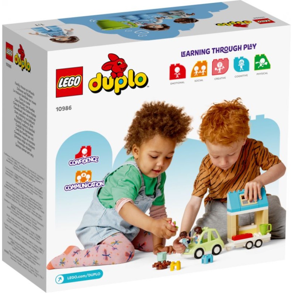  Šeimos namu ant ratų LEGO® DUPLO® Town 10986